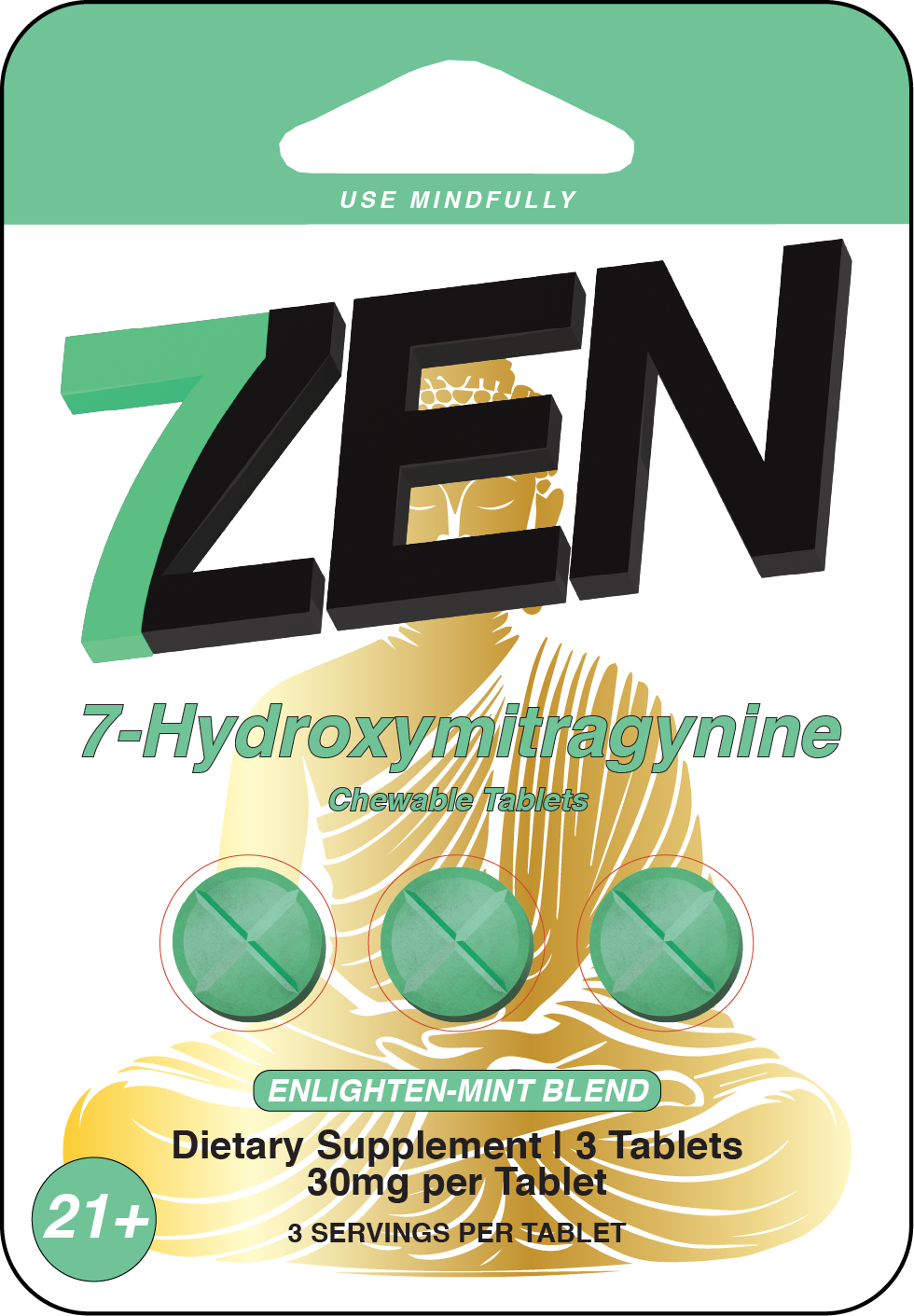 7zen Enlighten-Mint Blend 30 MG