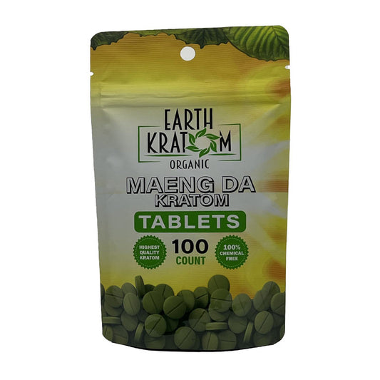 Earth Kratom Green Maeng Da Kratom Tablets 100ct